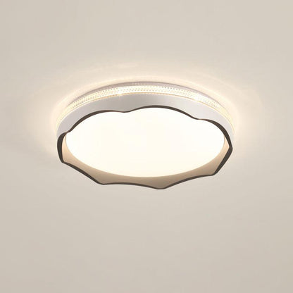 Lyric Ceiling Light | Acrylic & Metal | White or Black