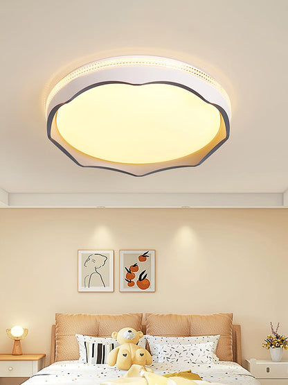 Lyric Ceiling Light | Acrylic & Metal | White or Black