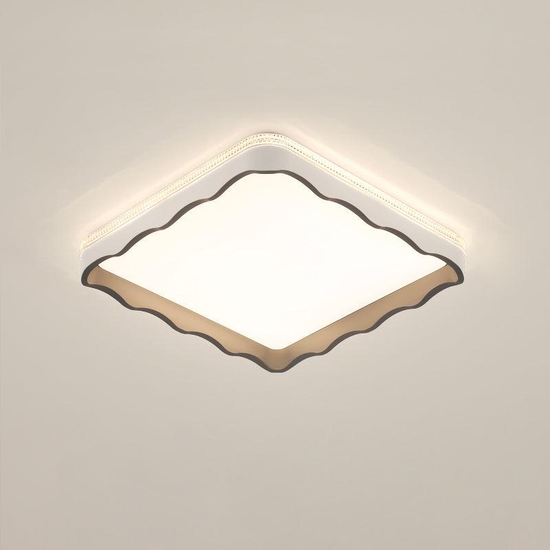 Lyric Ceiling Light | Acrylic & Metal | White or Black