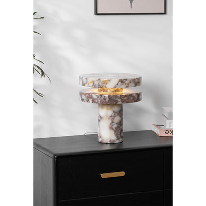 Altar Table Lamp | Marble | Bvlgari Red & White