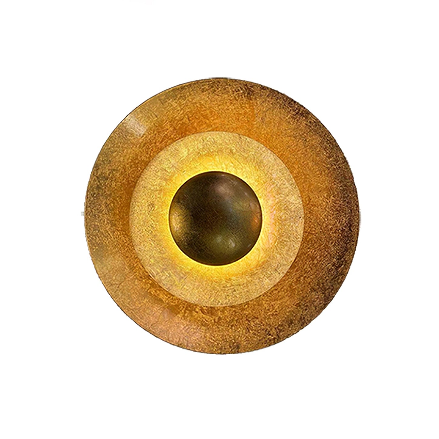 Machine Wall Lamp | Metal, Gold Foil | Various Sizes