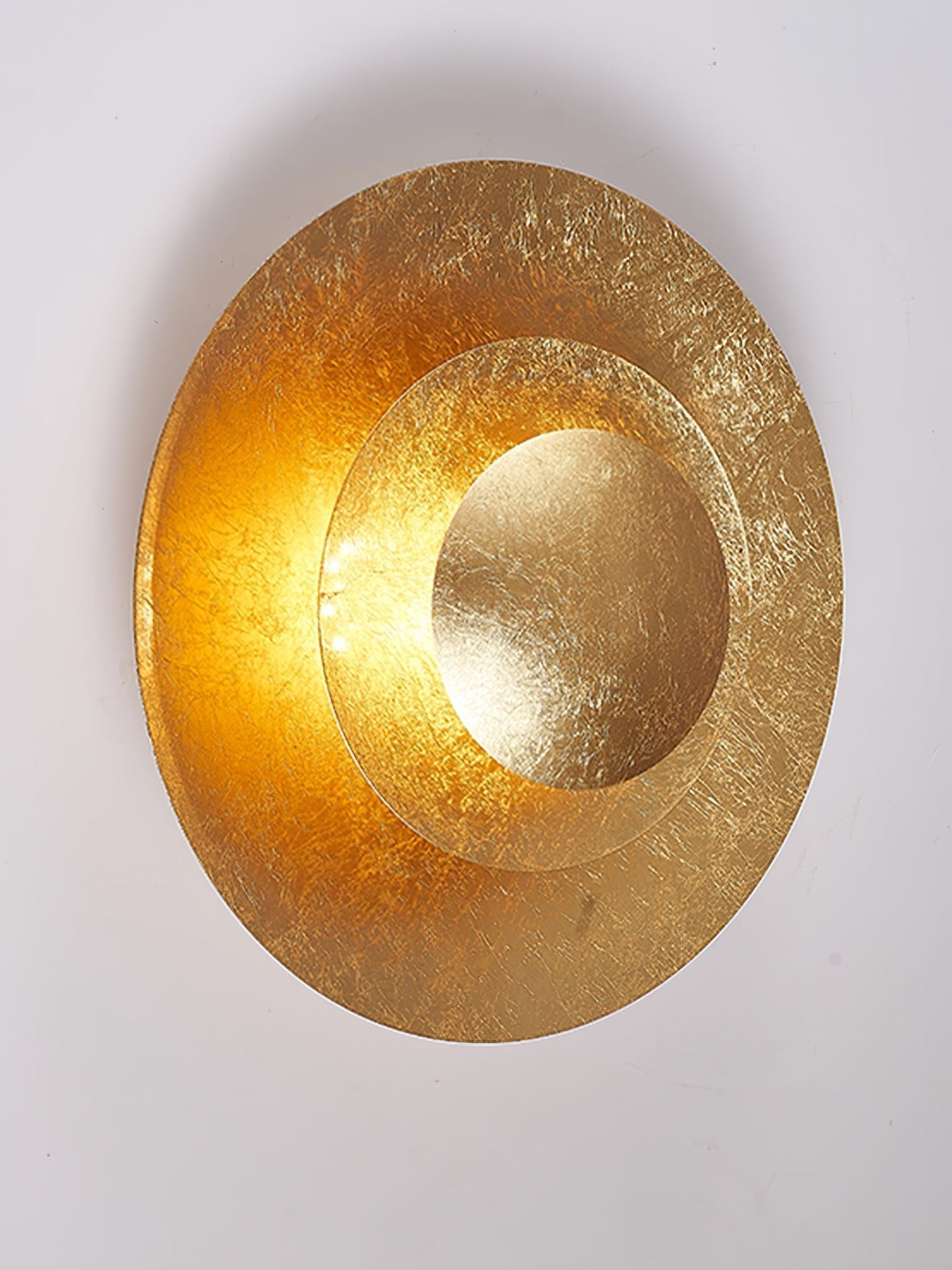 Machine Wall Lamp | Metal, Gold Foil | Various Sizes