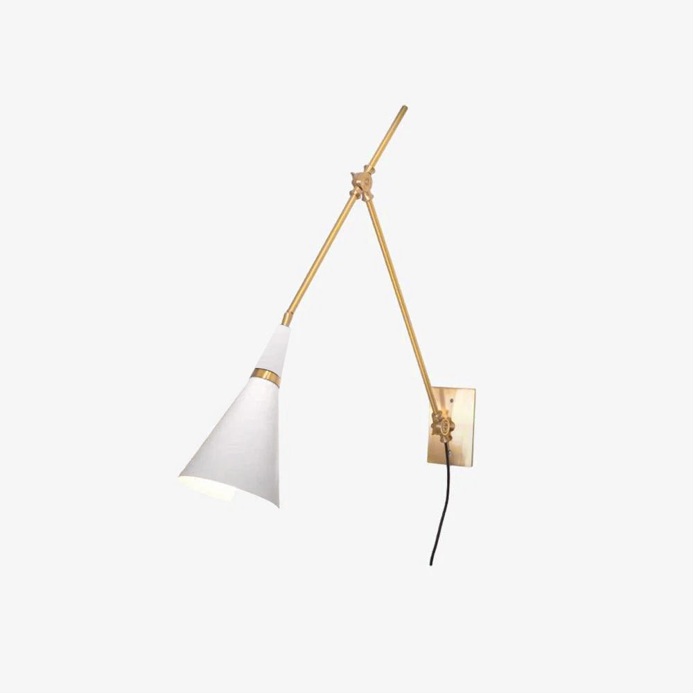 Magari Wall Lamp | Adjustable Design | White, Black, Brass