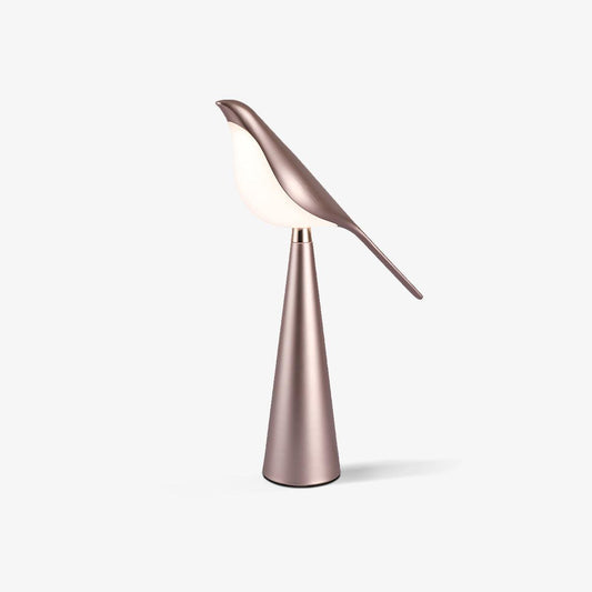 Magpie Art Table Lamp | Metal & Acrylic | Blue, Green, Rose Gold