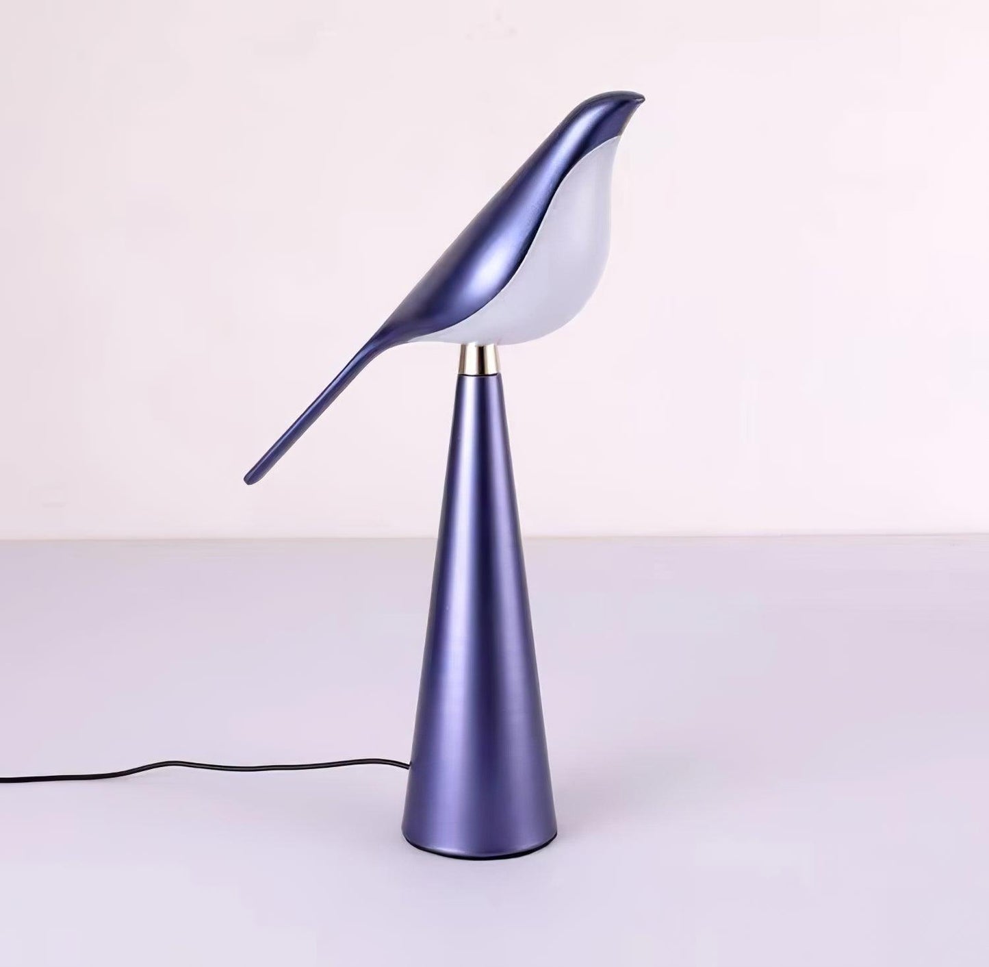 Magpie Art Table Lamp | Metal & Acrylic | Blue, Green, Rose Gold