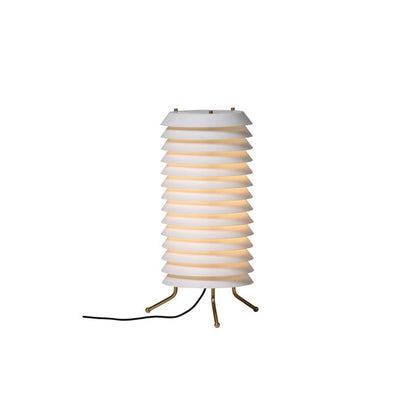 Baltic Tower Table Lamp | Metal | White Shade