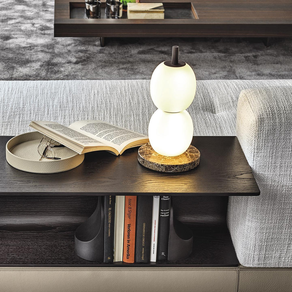 Candied Haws Table Lamp | Marble, Glass | White