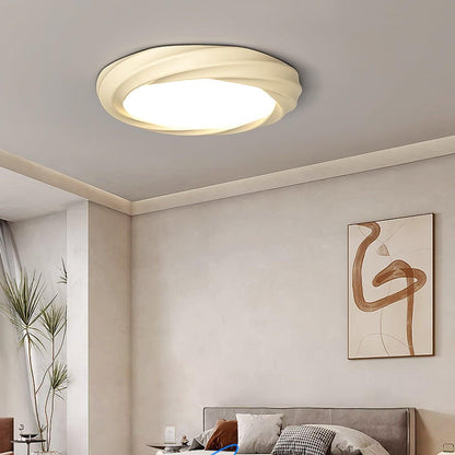 Maivy LED Flush Mount Ceiling Light | Acrylic & Resin | White, Beige, Green