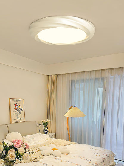 Maivy LED Flush Mount Ceiling Light | Acrylic & Resin | White, Beige, Green