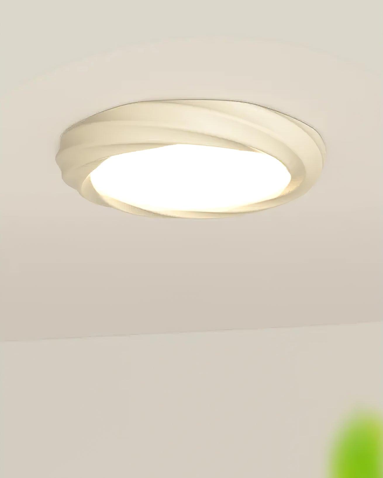 Maivy LED Flush Mount Ceiling Light | Acrylic & Resin | White, Beige, Green