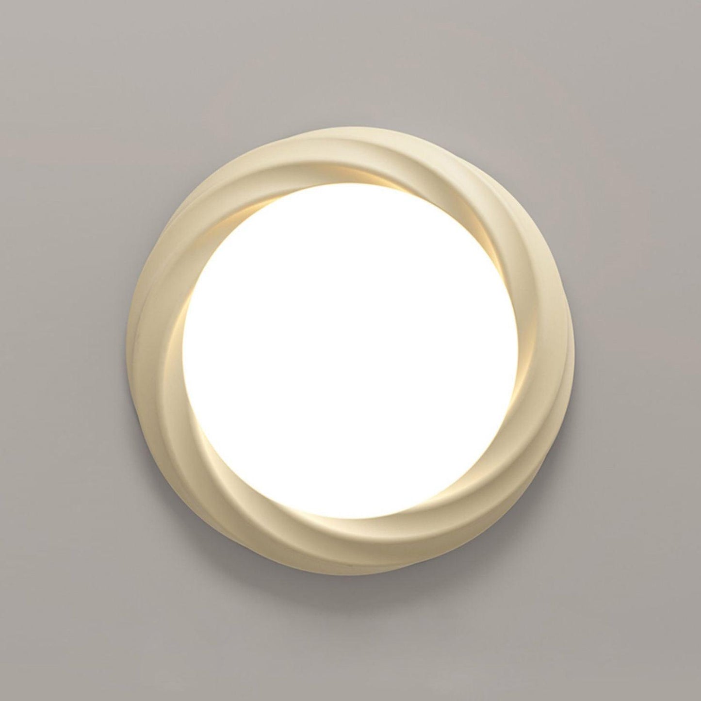 Maivy LED Flush Mount Ceiling Light | Acrylic & Resin | White, Beige, Green