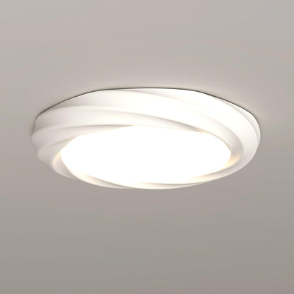 Maivy LED Flush Mount Ceiling Light | Acrylic & Resin | White, Beige, Green