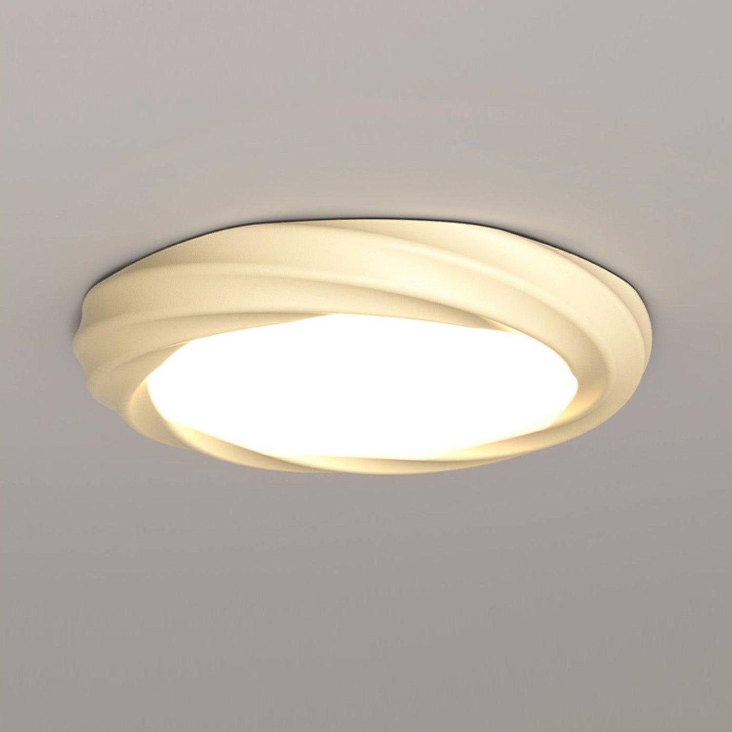 Maivy LED Flush Mount Ceiling Light | Acrylic & Resin | White, Beige, Green