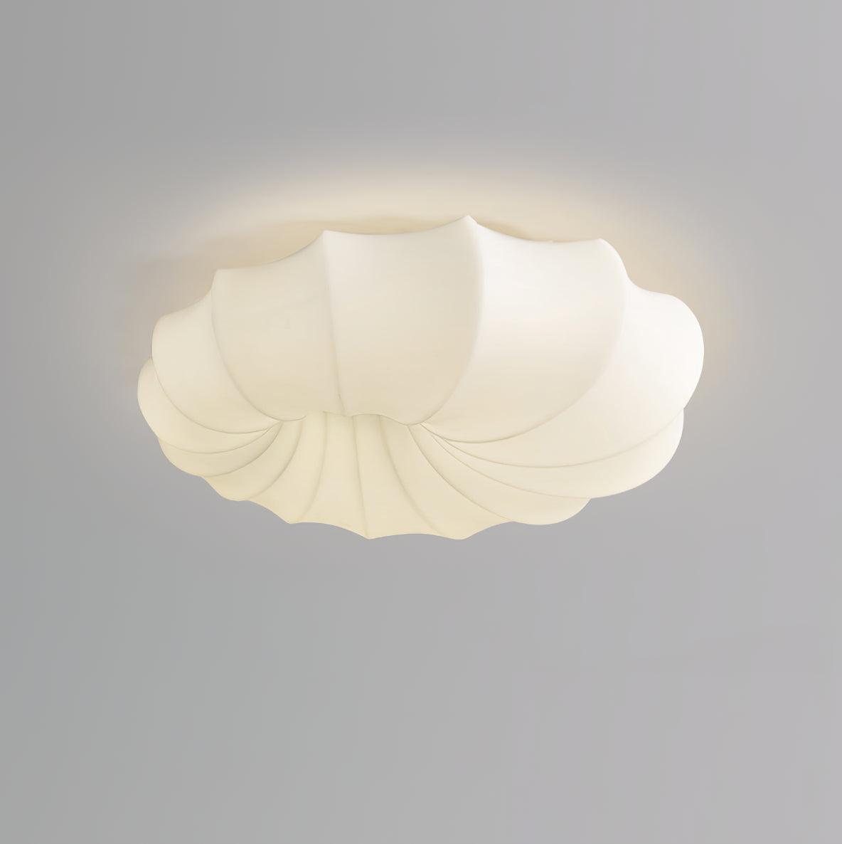 Malibu Ceiling Lamp | Metal & PE | White