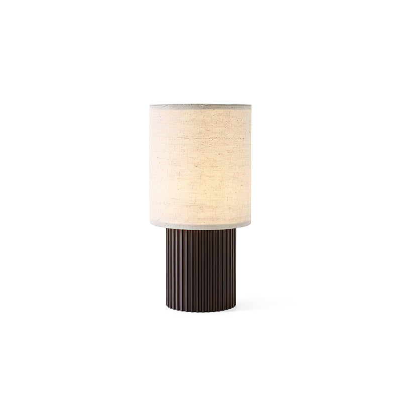 Manhattan Table Lamp | Wireless Rechargeable | Brown & Beige