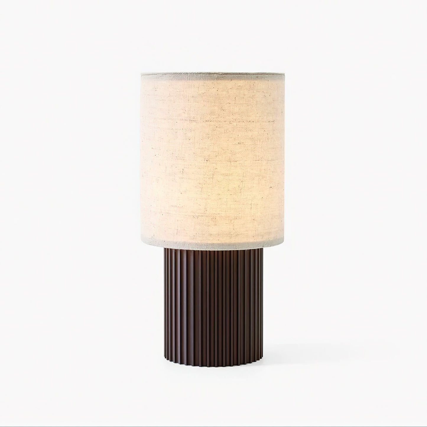 Manhattan Table Lamp | Wireless Rechargeable | Brown & Beige