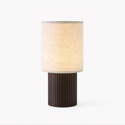Manhattan Table Lamp | Wireless Rechargeable | Brown & Beige