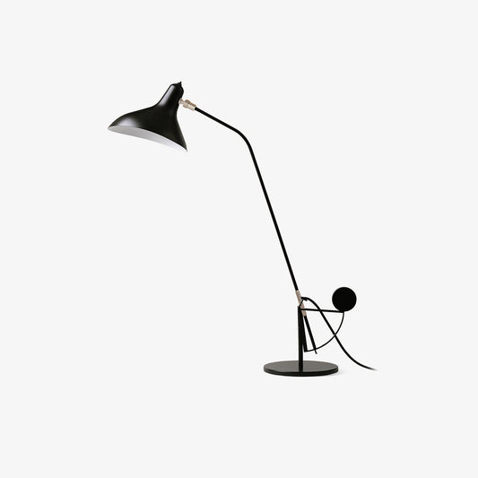 Oculus Table Lamp | Matte Black Metal | Adjustable Design