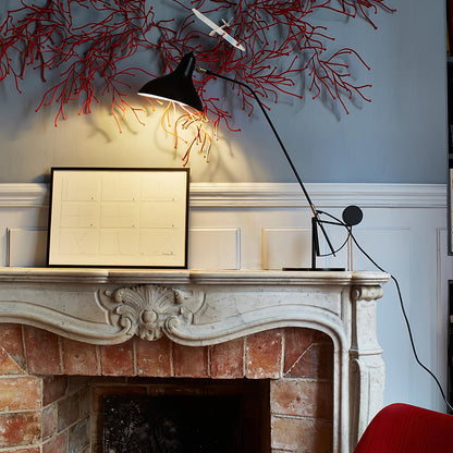 Oculus Table Lamp | Matte Black Metal | Adjustable Design