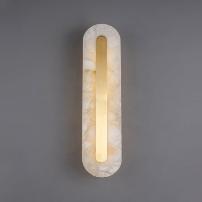Alabaster Wall Sconce | Brass & Alabaster | Set of 2