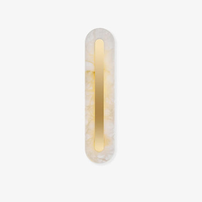 Alabaster Wall Sconce | Brass & Alabaster | Set of 2