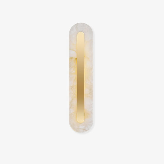 Alabaster Wall Sconce | Brass & Alabaster | Set of 2