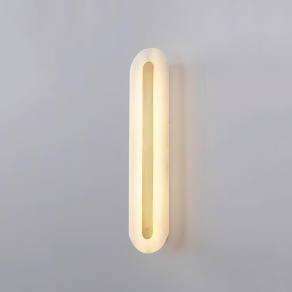 Alabaster Wall Sconce | Brass & Alabaster | Set of 2