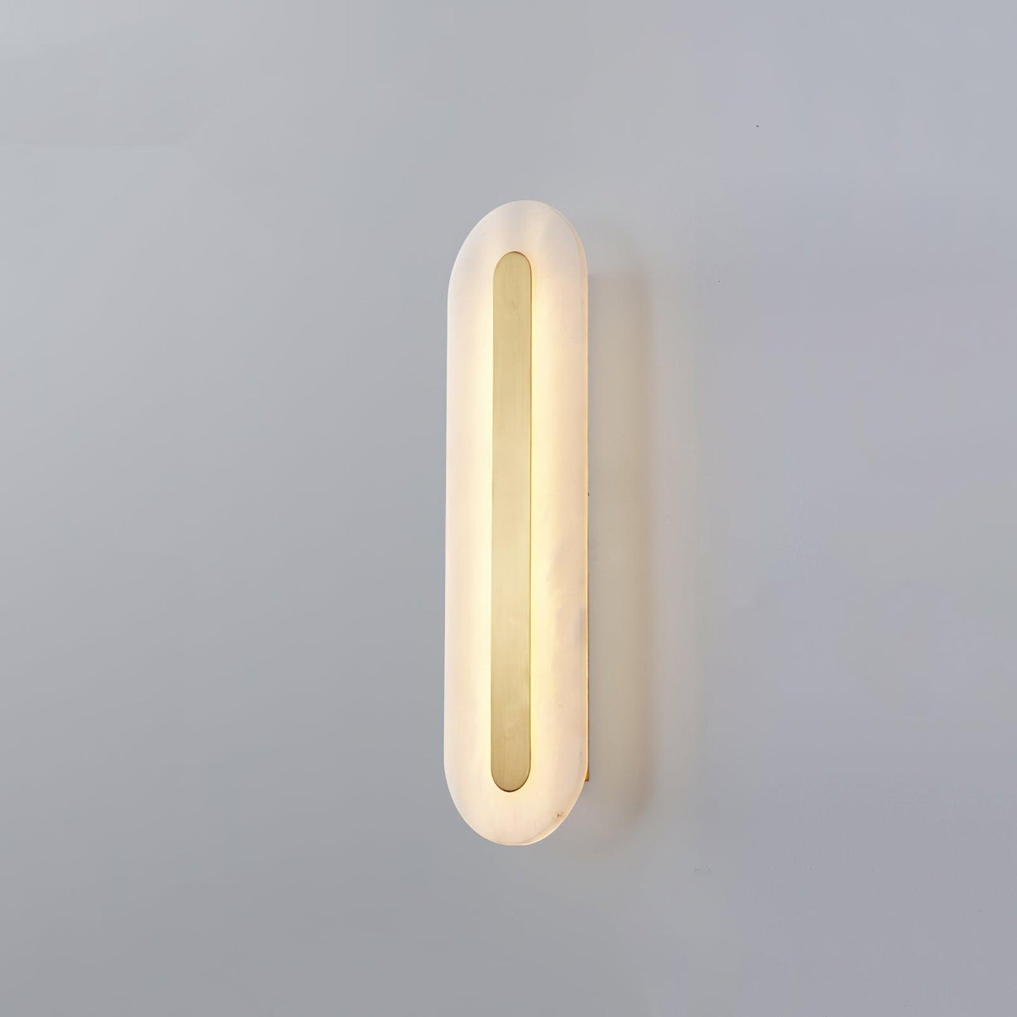 Alabaster Wall Sconce | Brass & Alabaster | Set of 2