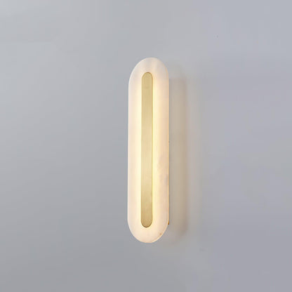 Alabaster Wall Sconce | Brass & Alabaster | Set of 2