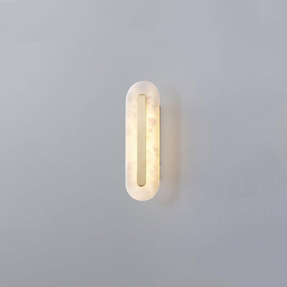 Alabaster Wall Sconce | Brass & Alabaster | Set of 2