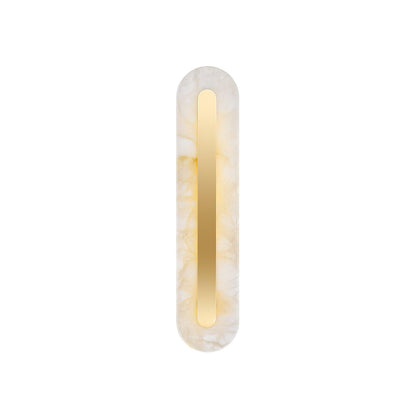 Alabaster Wall Sconce | Brass & Alabaster | Set of 2