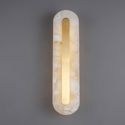Alabaster Wall Sconce | Brass & Alabaster | Set of 2
