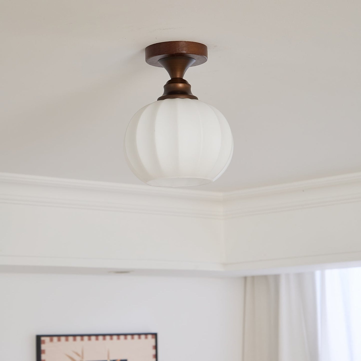 Marcellis Ceiling Lamp | Vintage Bronze Finish | Multiple Sizes