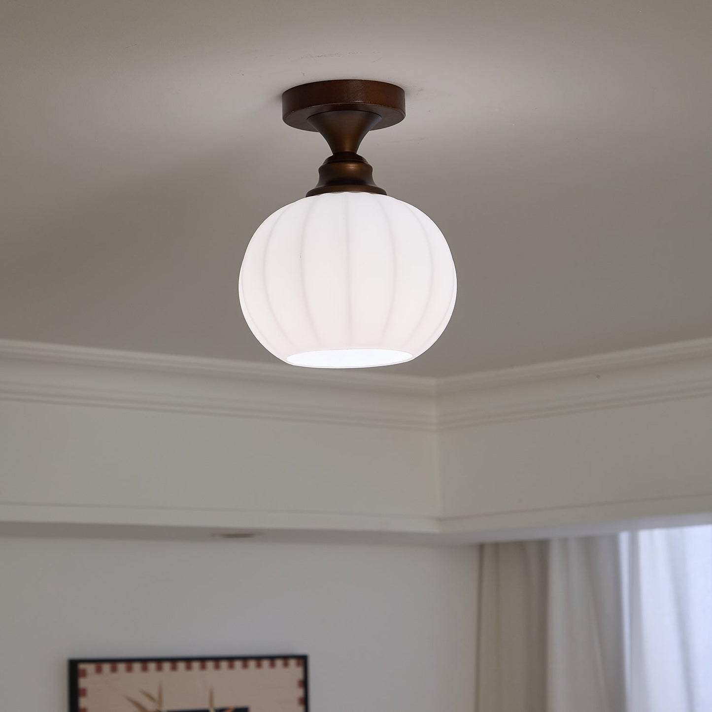 Marcellis Ceiling Lamp | Vintage Bronze Finish | Multiple Sizes