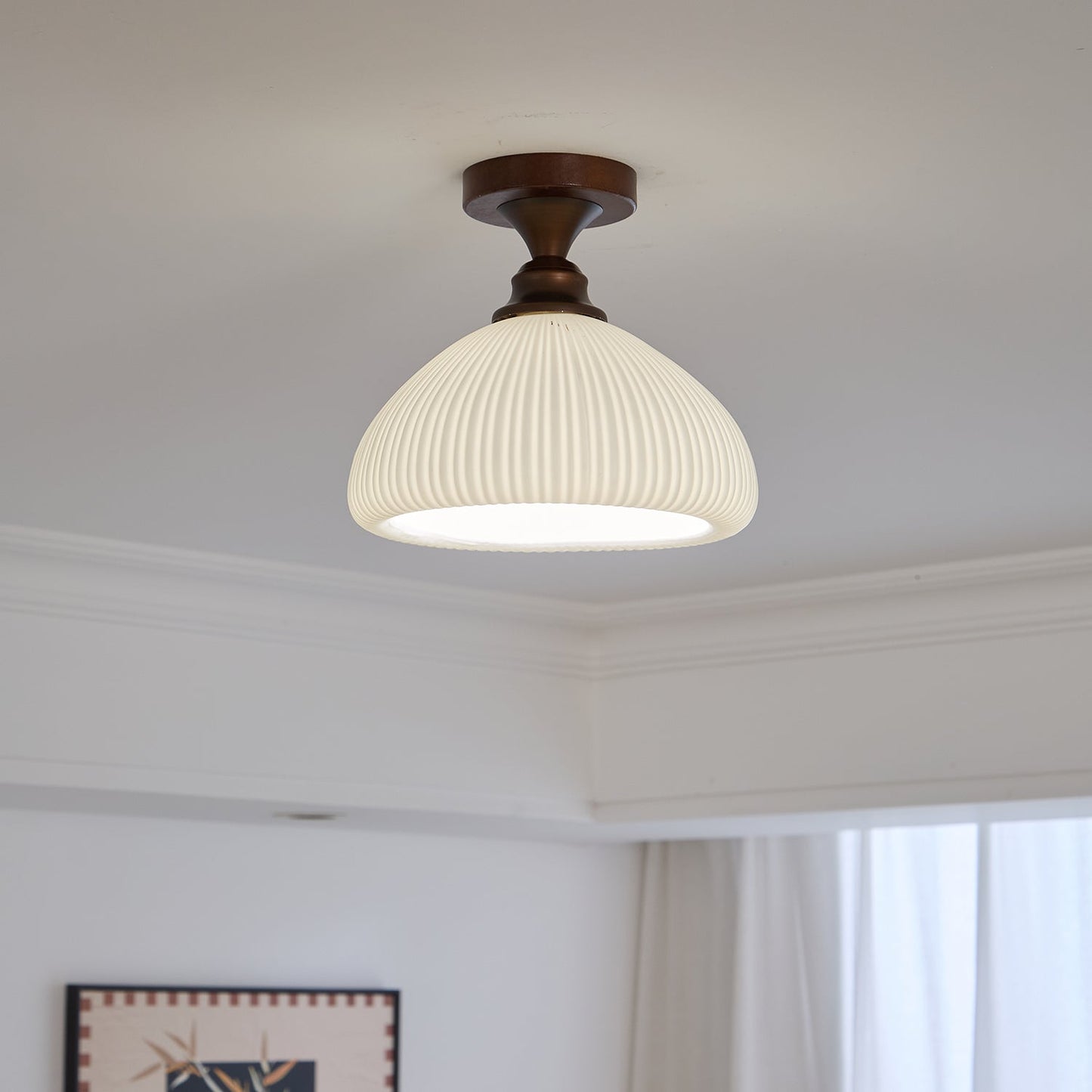 Marcellis Ceiling Lamp | Vintage Bronze Finish | Multiple Sizes
