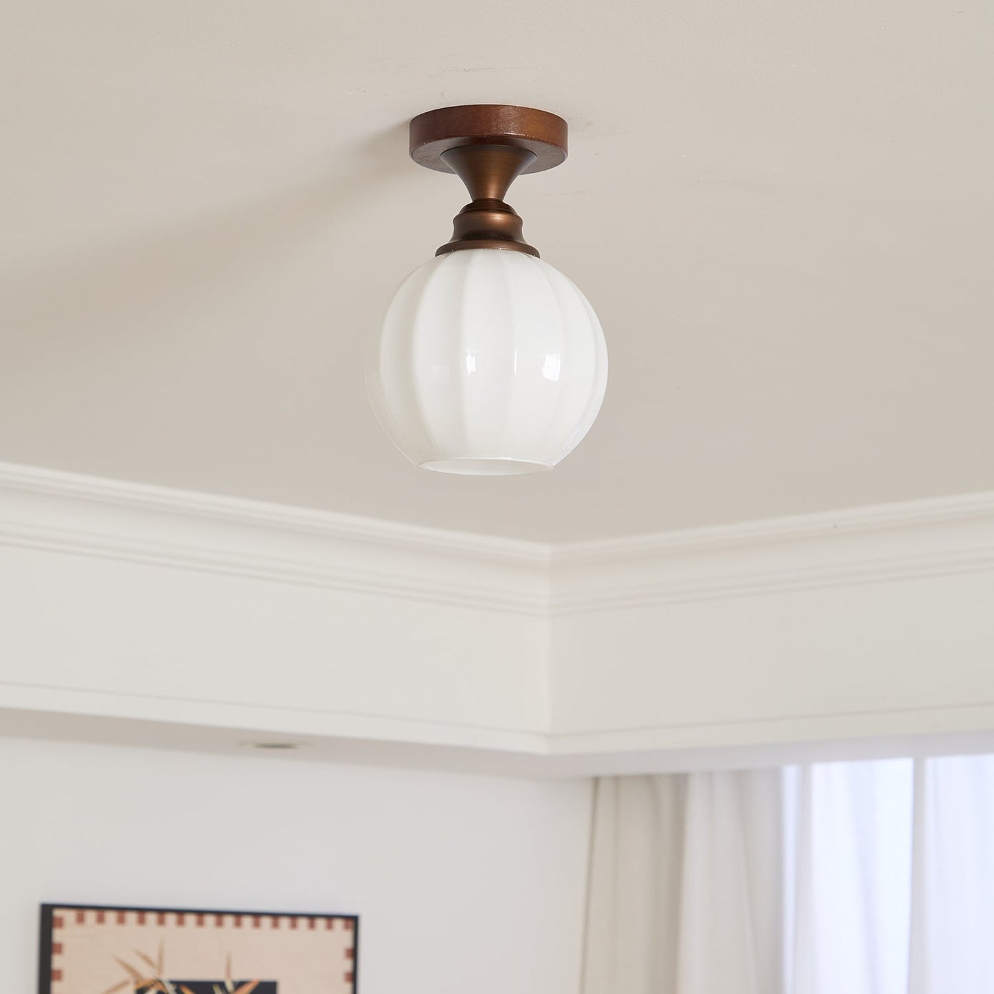 Marcellis Ceiling Lamp | Vintage Bronze Finish | Multiple Sizes