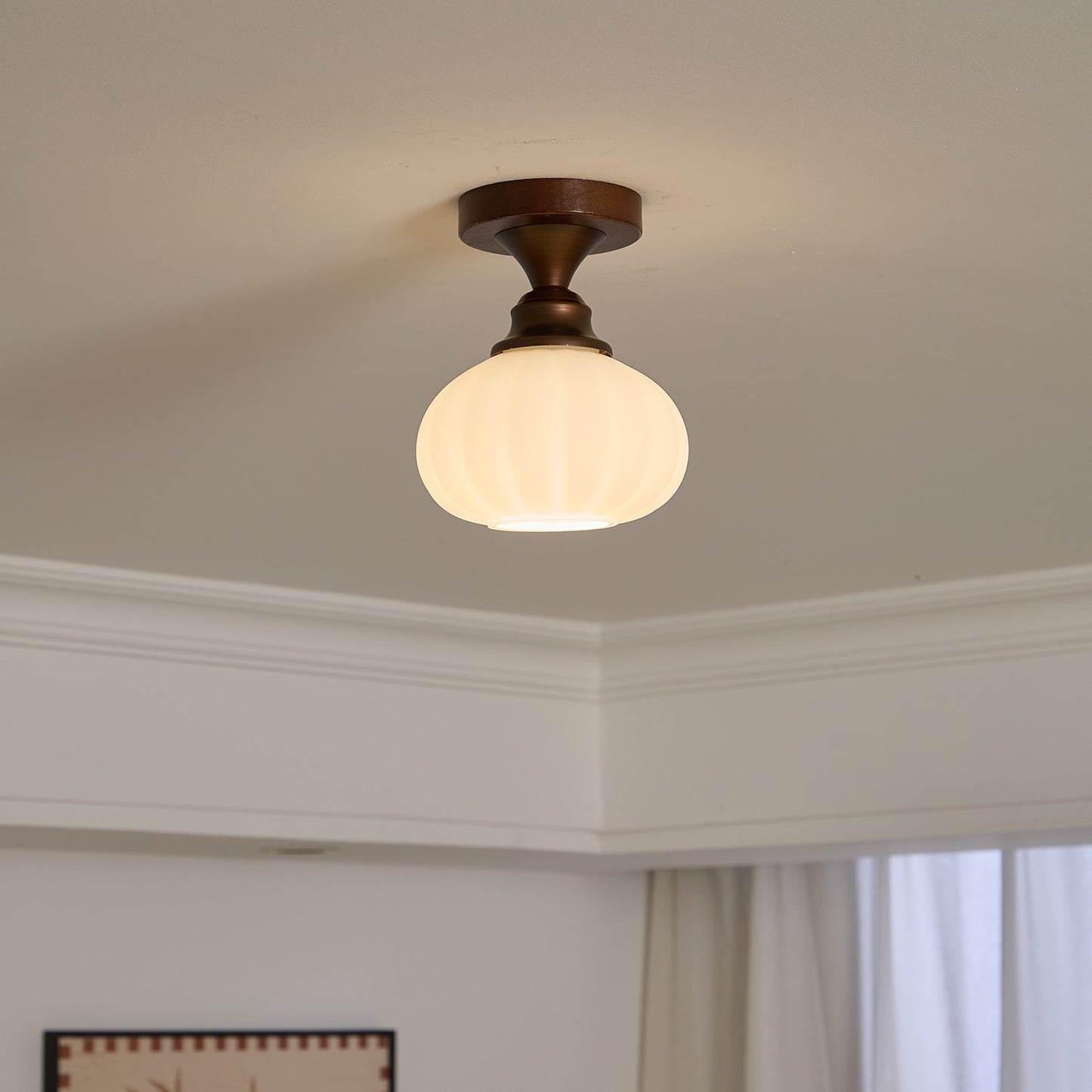 Marcellis Ceiling Lamp | Vintage Bronze Finish | Multiple Sizes
