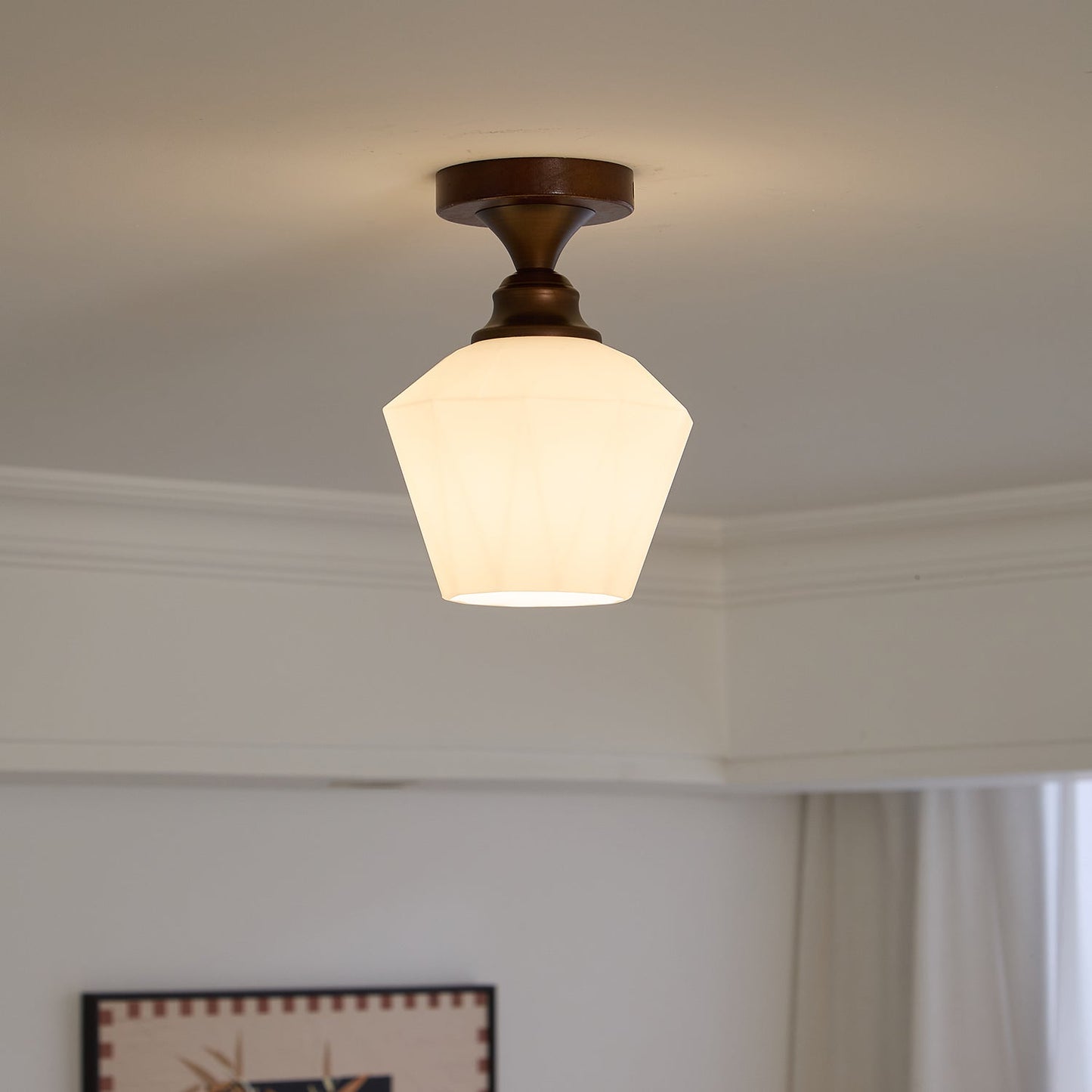 Marcellis Ceiling Lamp | Vintage Bronze Finish | Multiple Sizes