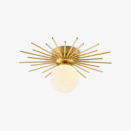 Ceiling Lamp | Brass Gold Finish | 40cm Diameter