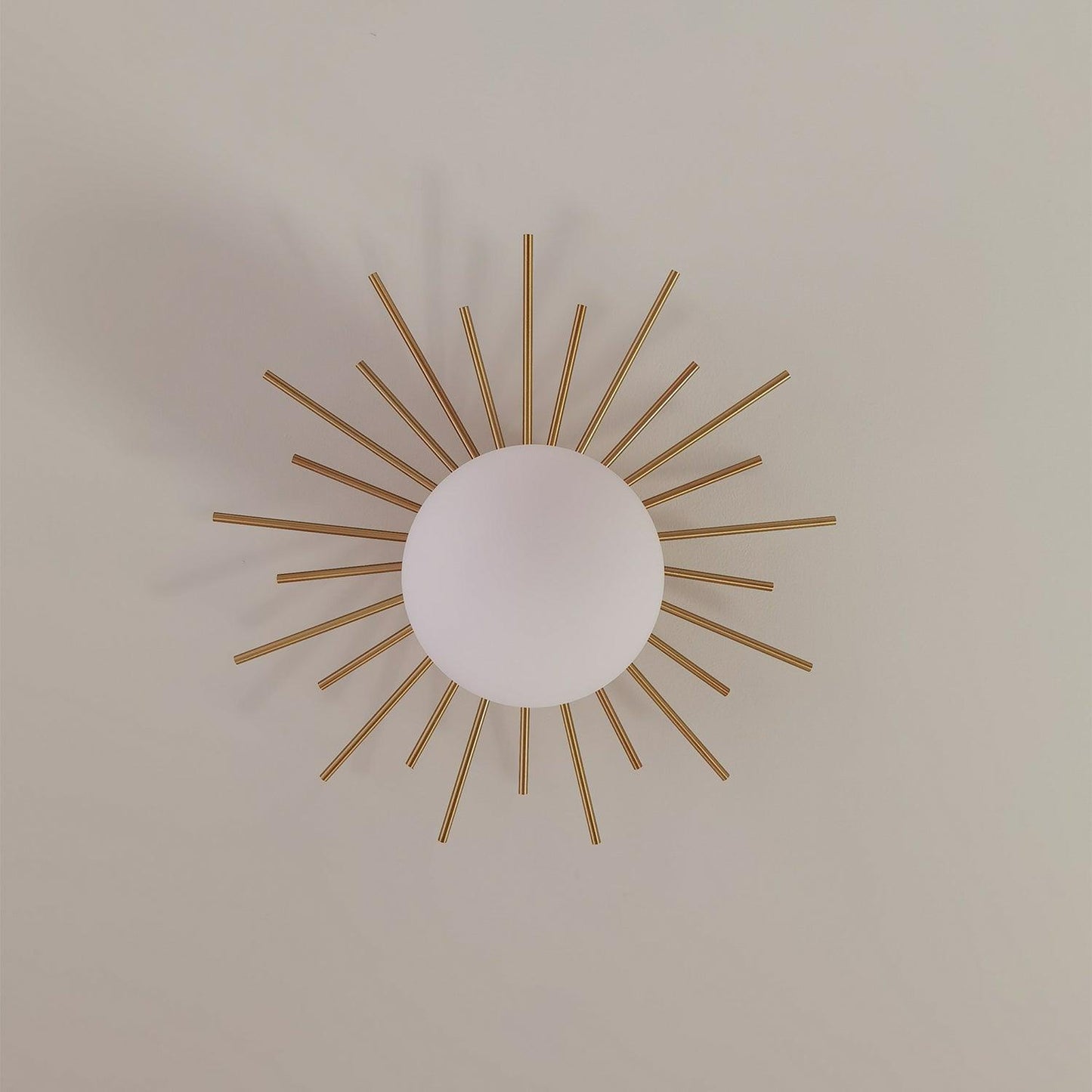 Ceiling Lamp | Brass Gold Finish | 40cm Diameter