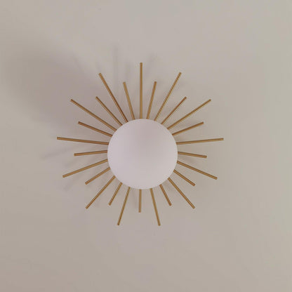 Ceiling Lamp | Brass Gold Finish | 40cm Diameter