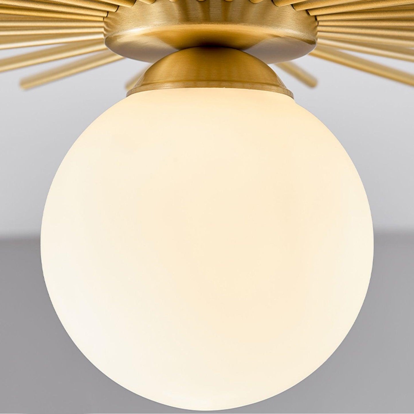 Ceiling Lamp | Brass Gold Finish | 40cm Diameter