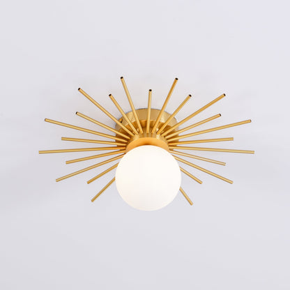 Ceiling Lamp | Brass Gold Finish | 40cm Diameter