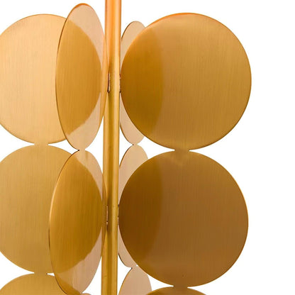 Mark Mcdowell Table Lamp | Metal & Marble | Gold & White