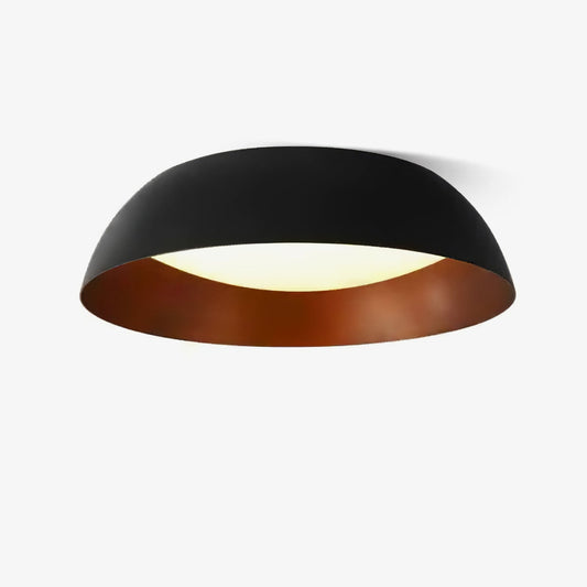 Marlow Shadow Ceiling Lamp | Metal & Acrylic | Black or White