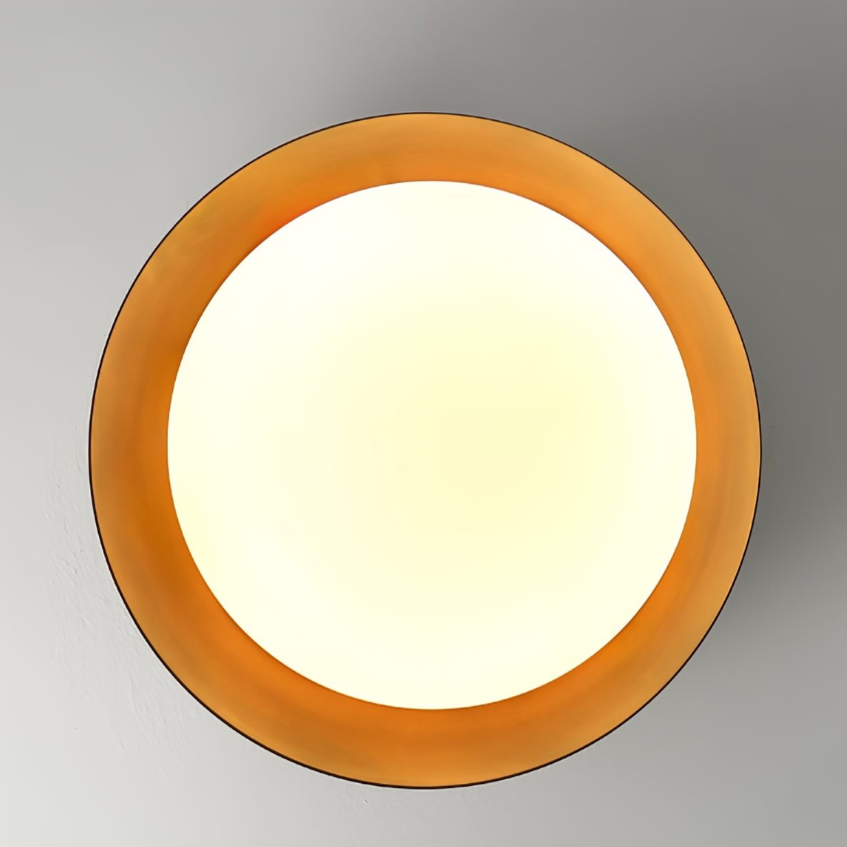 Marlow Shadow Ceiling Lamp | Metal & Acrylic | Black or White