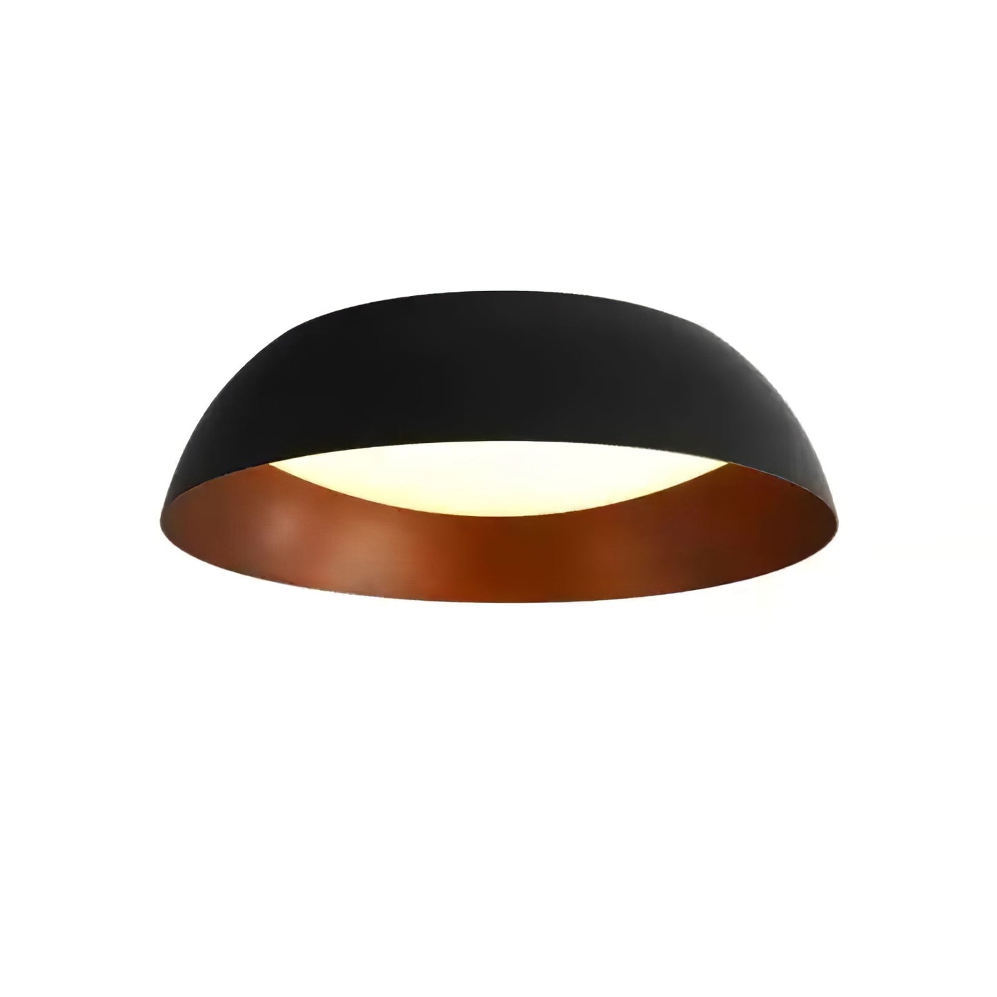 Marlow Shadow Ceiling Lamp | Metal & Acrylic | Black or White