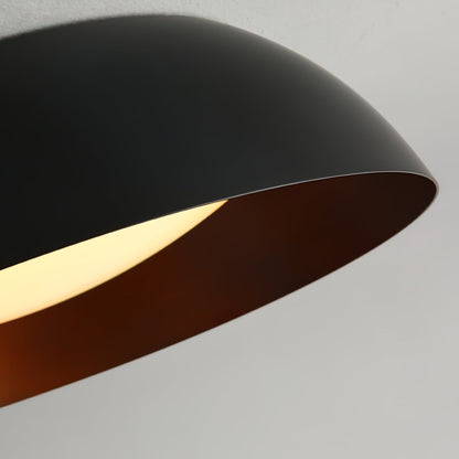 Marlow Shadow Ceiling Lamp | Metal & Acrylic | Black or White
