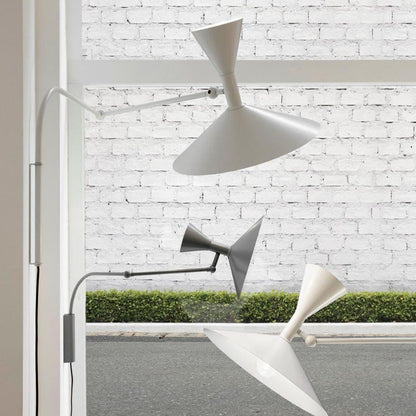 Marseille Wall Light | Adjustable Arm | Grey, Black, White
