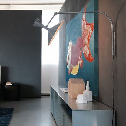 Marseille Wall Light | Adjustable Arm | Grey, Black, White